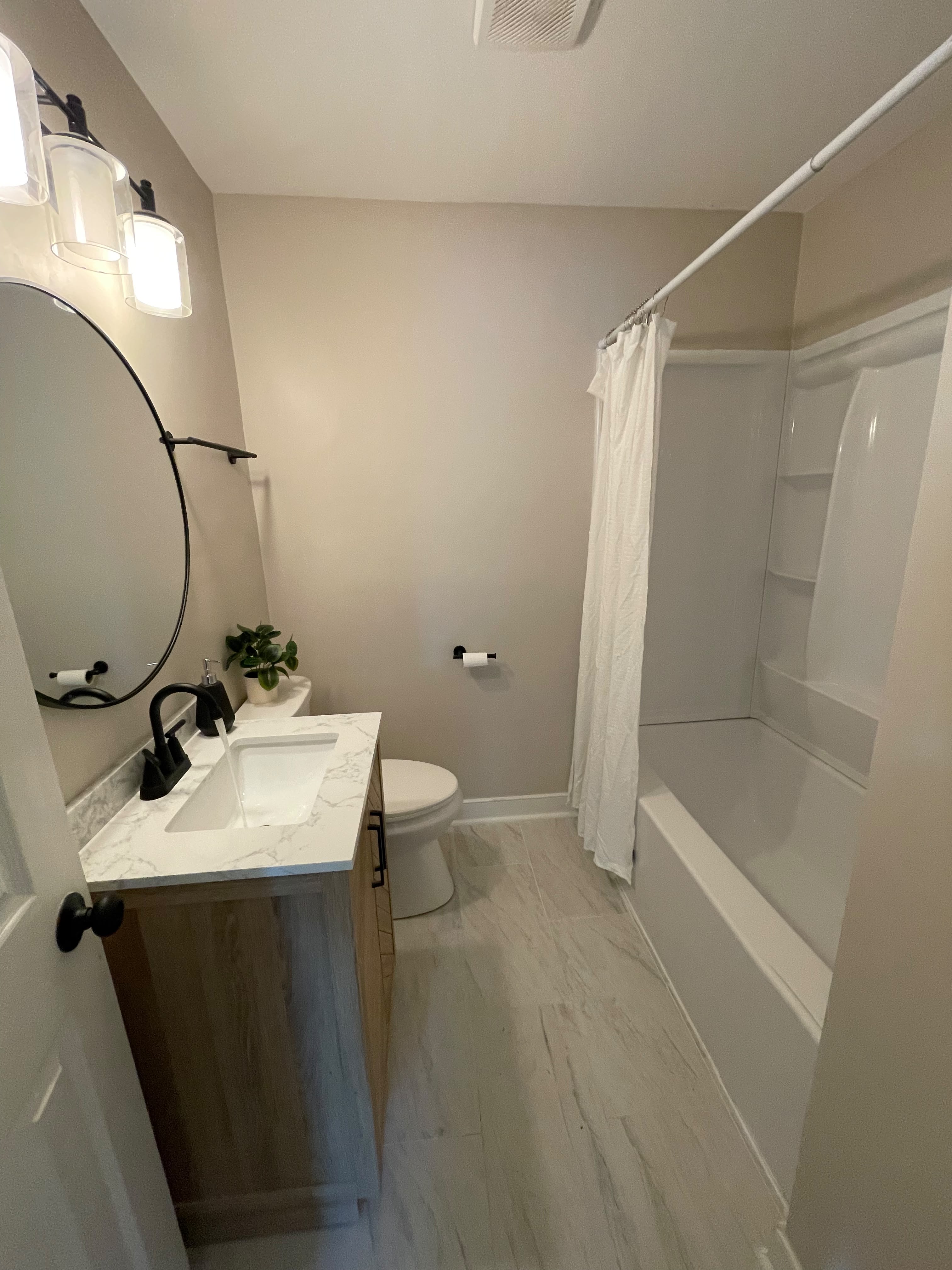 Amigo Remodeling bathroom project